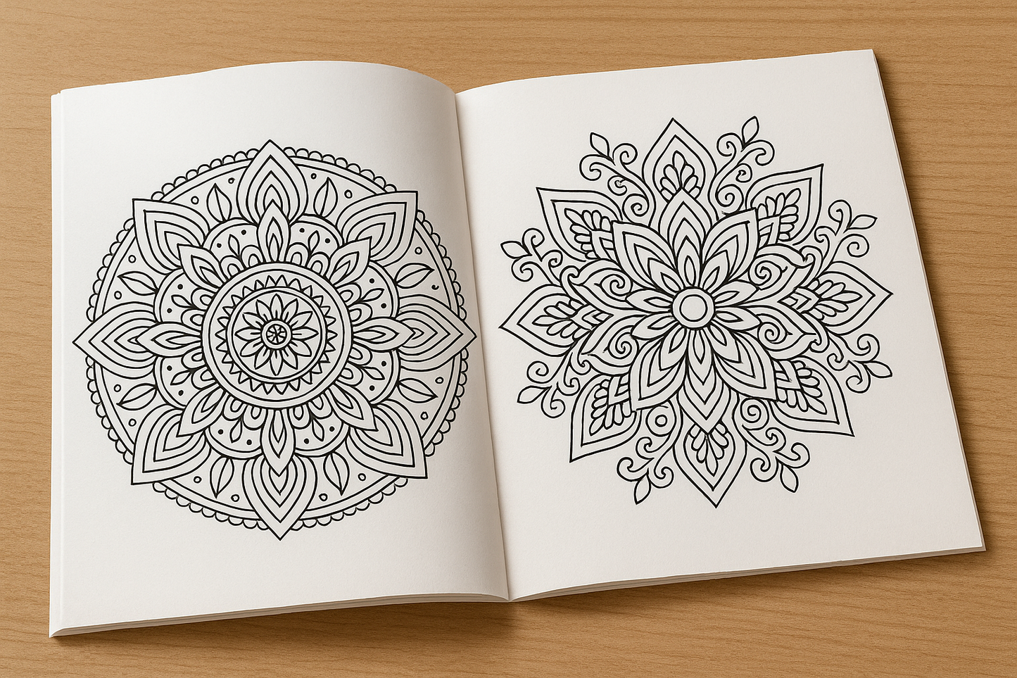 🪷 30 Mandalas Relajación – Libro para Colorear