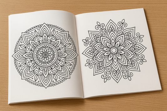 🪷 30 Mandalas Relajación – Libro para Colorear