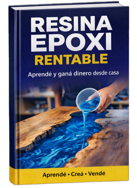 Resina Epoxi Rentable + 6 Bonus de Regalo🎁🎁